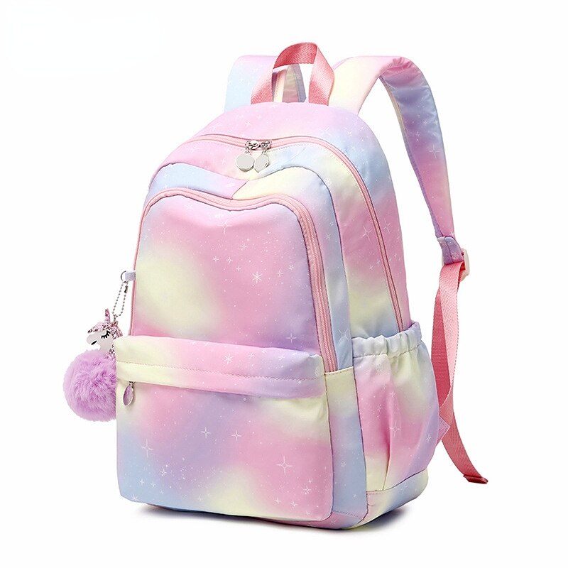 Mochila Rosa à prova d'água Caru Store