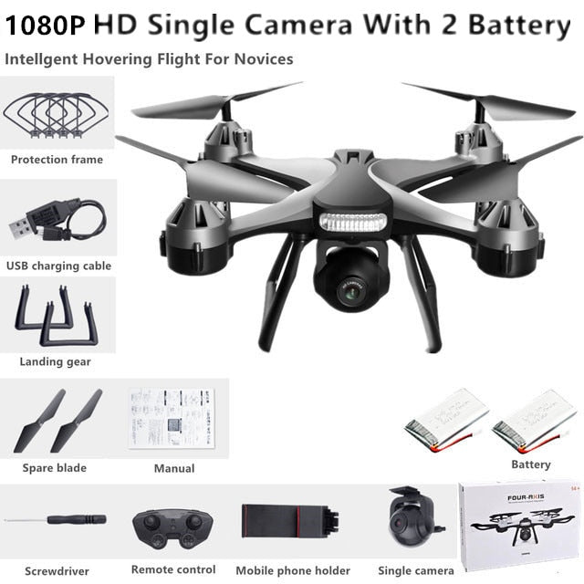 JC801  Drone Profissional HD UAV com Câmera Dupla Caru Store