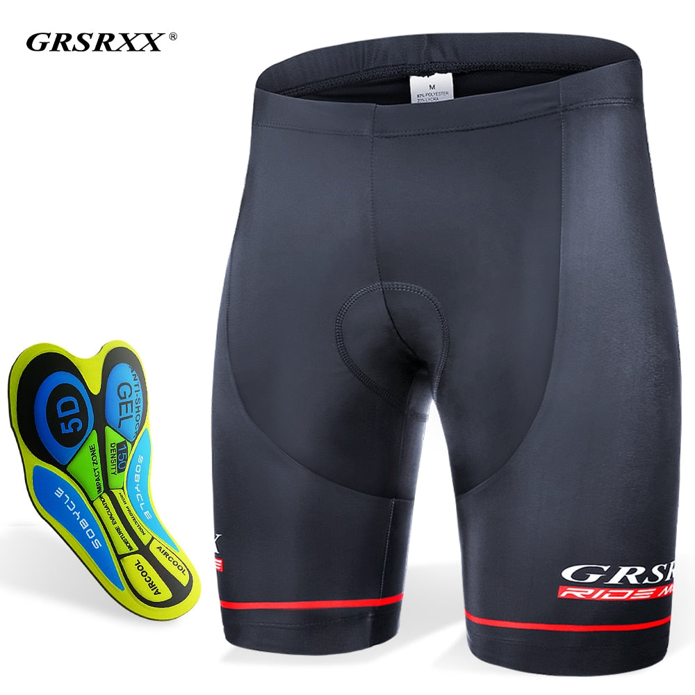 GRSRXX ciclismo shorts verão 5D Gel Caru Store