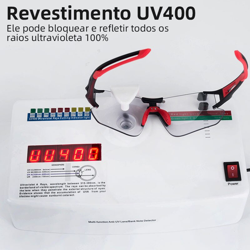 Óculos de ciclismo fotocromáticos ROCKBROS Caru Store