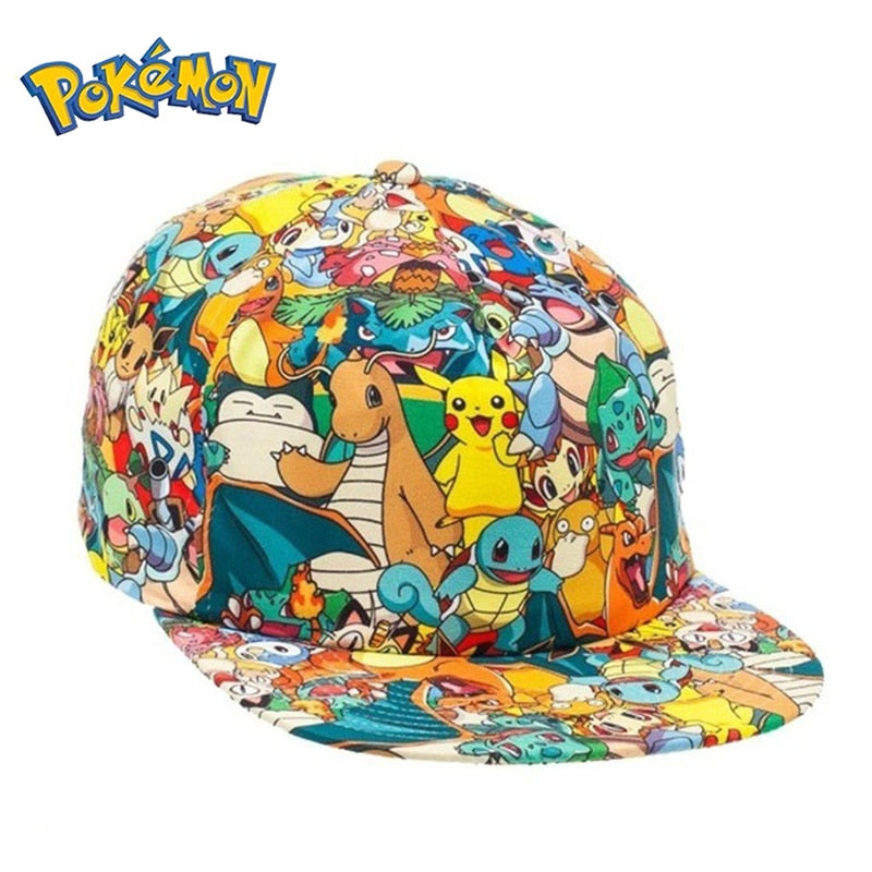 Boné Anime Pokemon Baseball Caru Store