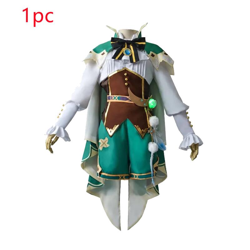 Venti Costume Game Genshin Impact Anime Cosplay Accessories Props Wig Cloak Suit Halloween Gift Caru Store