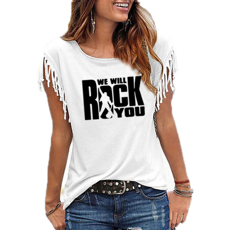 Camisa Rock feminina Caru Store