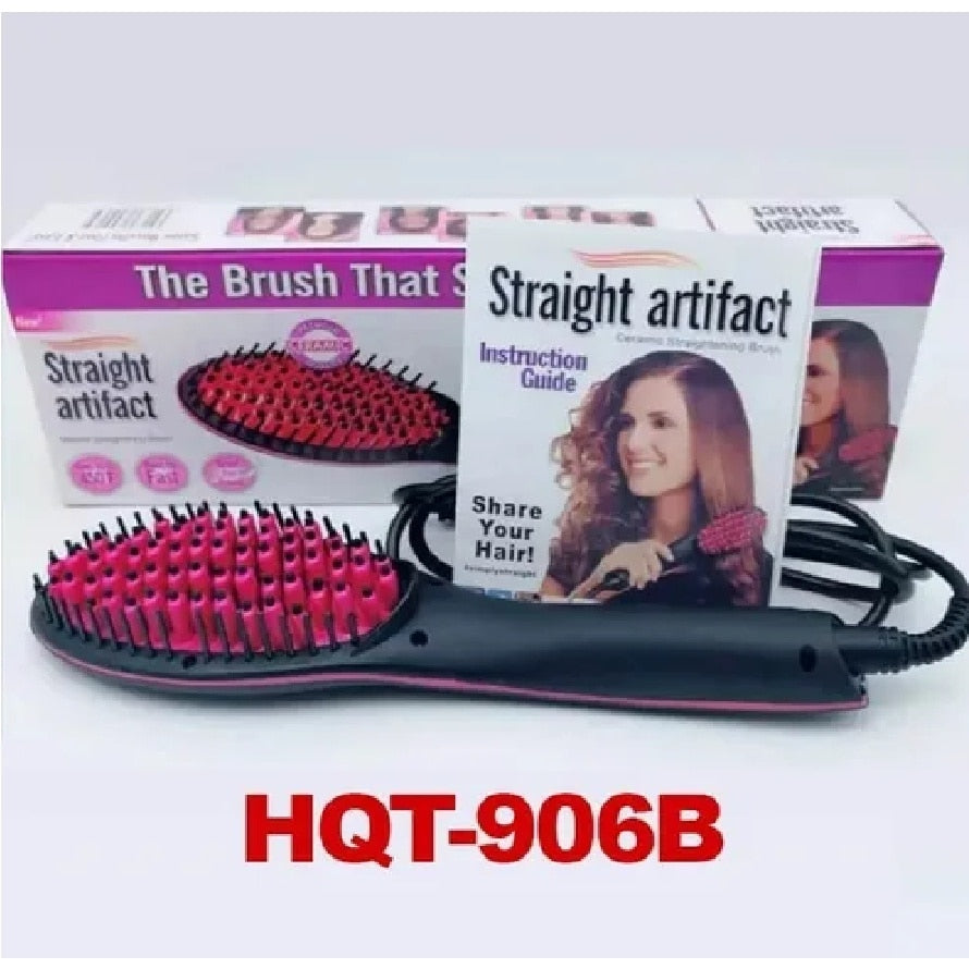 Escova alisadora elétrica Caru Store