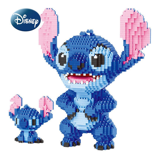 Disney stitch s ponto blocos de construção em miniatura diy Caru Store