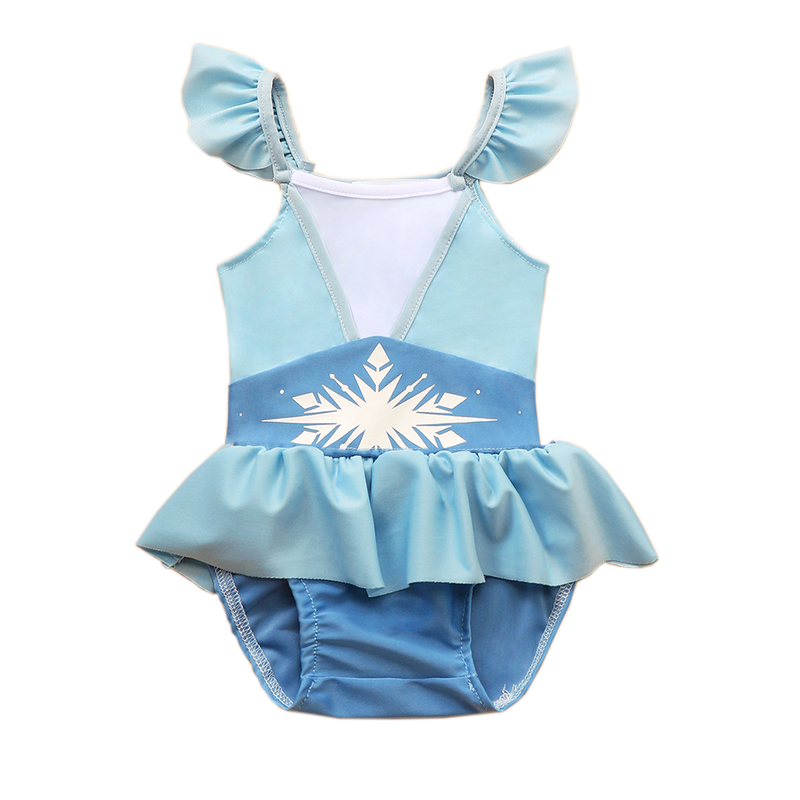 Maiô Infantil Frozen Princesa Elsa e Anna - 2 a 8 Anos - Frete Grátis –  Boutique Baby Kids