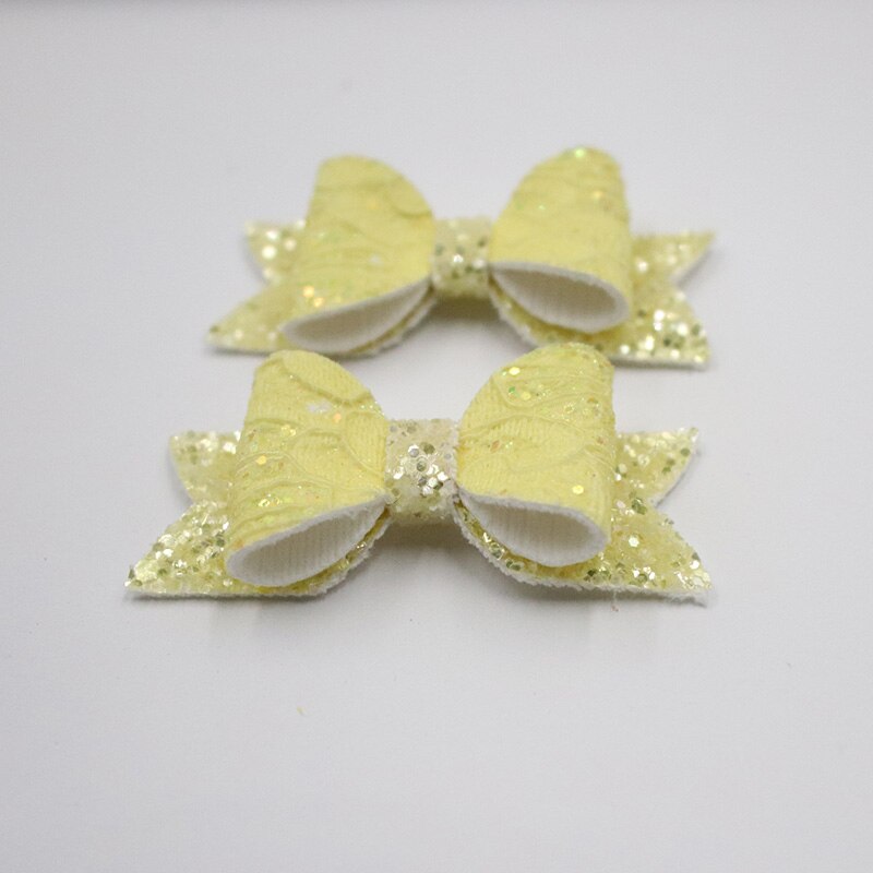 Laços para meninas com glitter - 2 peças Caru Store