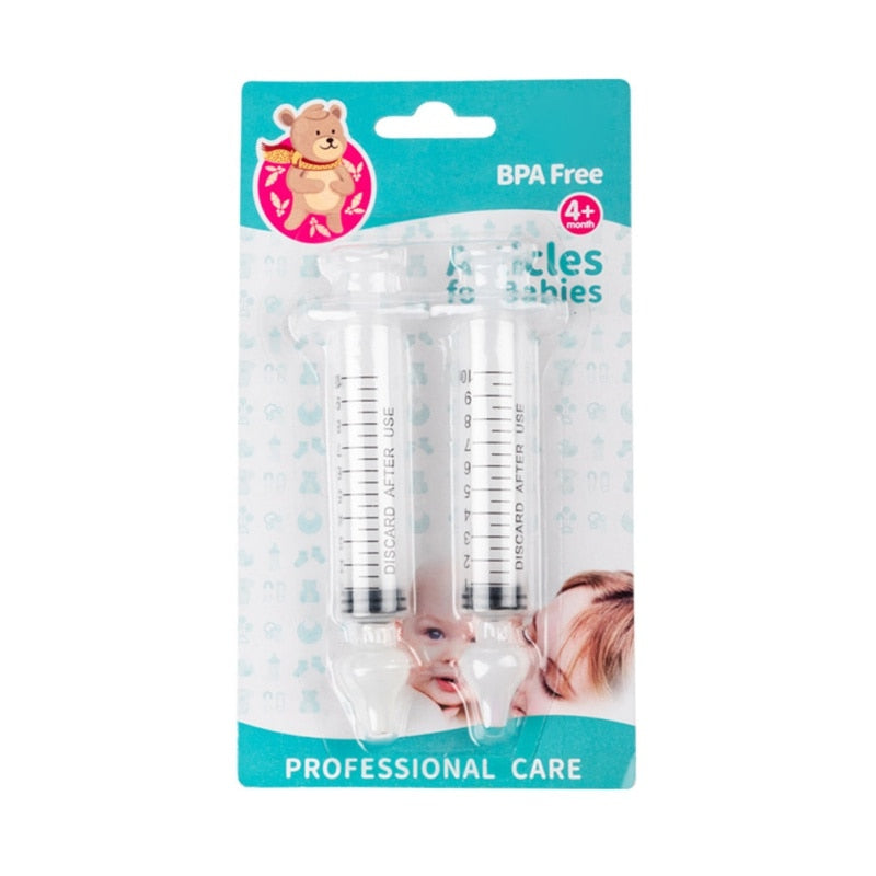 2 pçs 10ml tubo aspirador nasal Caru Store