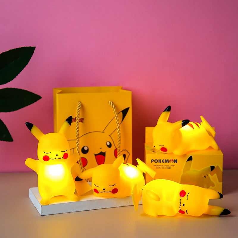 Pokemon Pikachu lâmpada noturna Caru Store