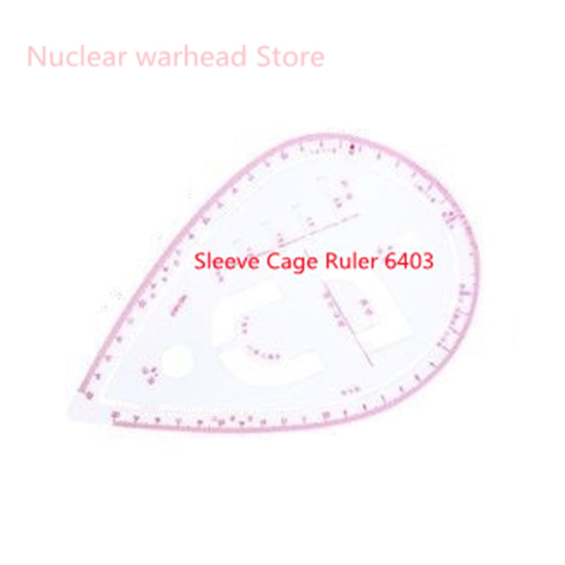 Kit régua para costura 9 peças Caru Store