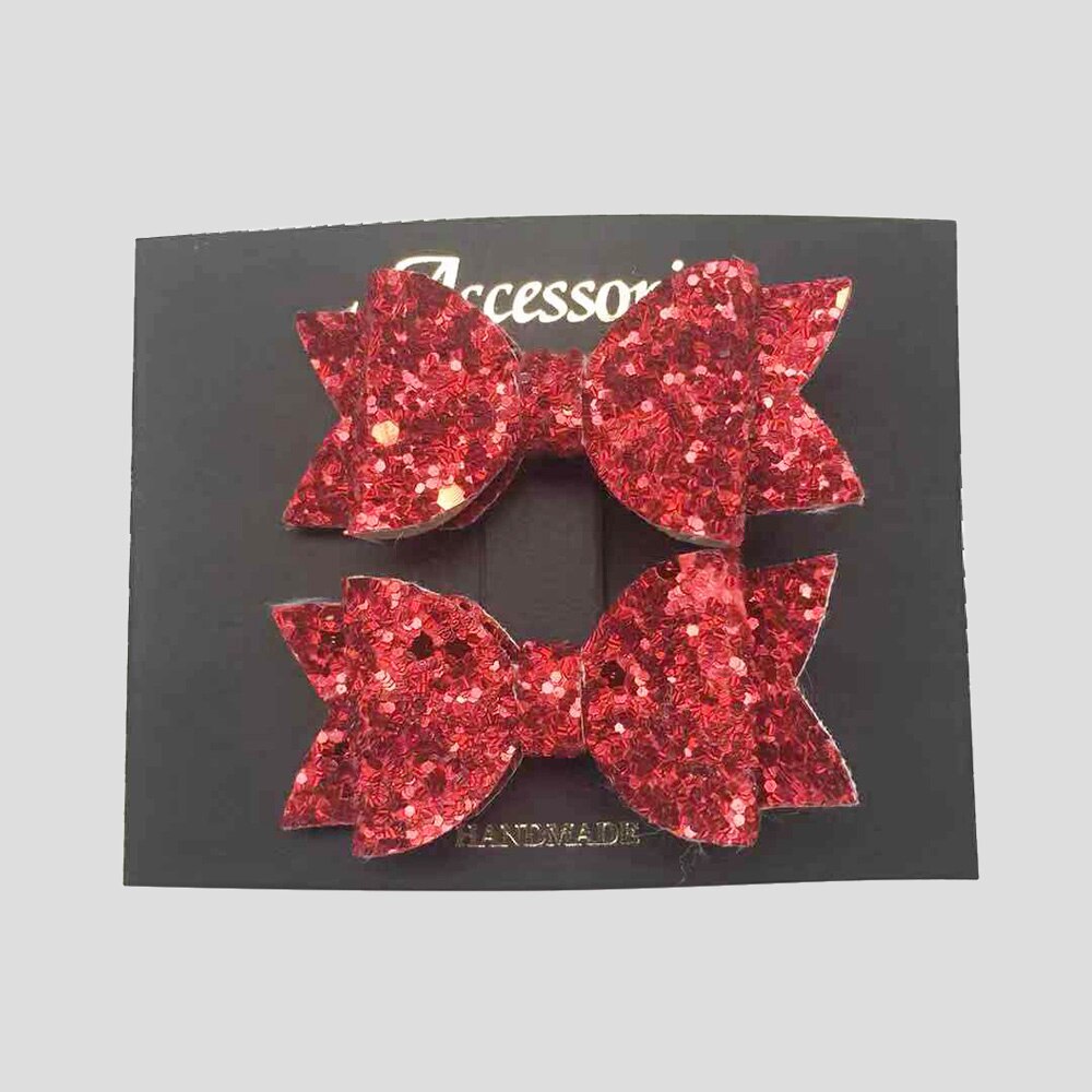 Laços para meninas com glitter - 2 peças Caru Store