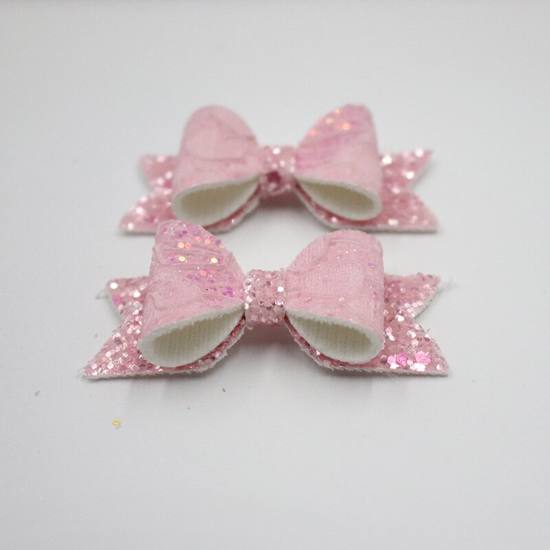 Laços para meninas com glitter - 2 peças Caru Store