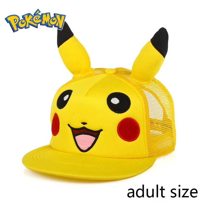 Boné Anime Pokemon Baseball Caru Store