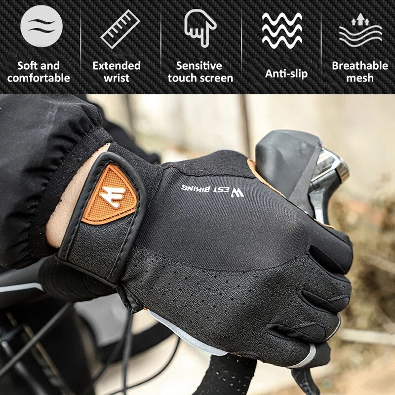 WEST BIKING Luvas Touch Screen Ciclismo Caru Store