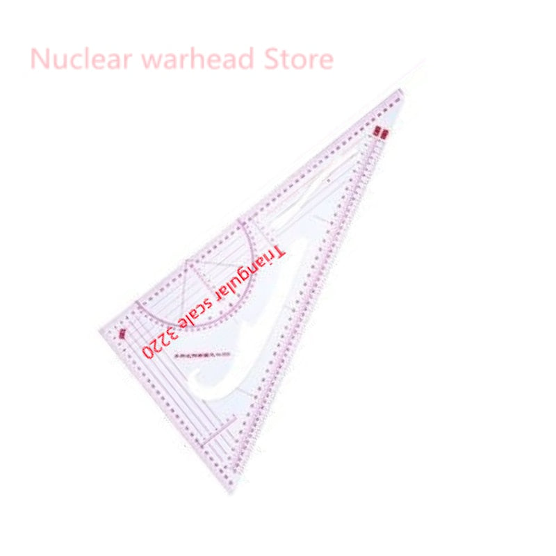 Kit régua para costura 9 peças Caru Store