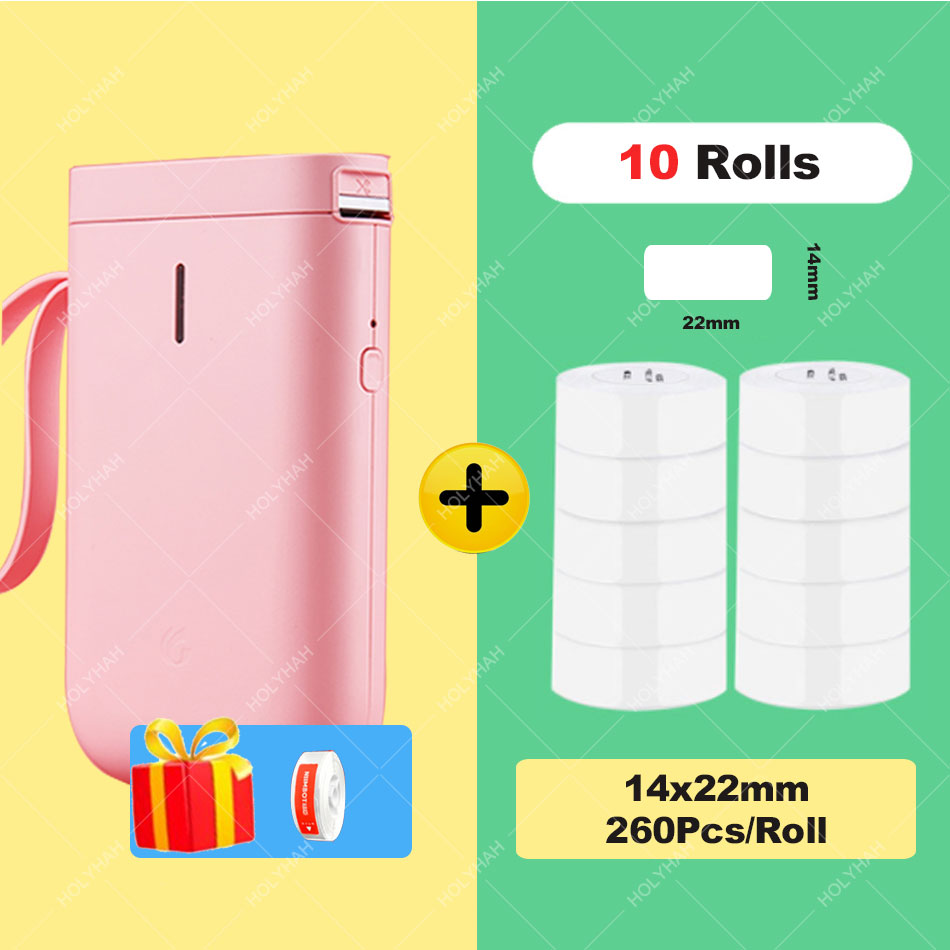 Niimbot D11 impressora térmica de etiquetas de bolso portátil sem fio bluetooth Caru Store