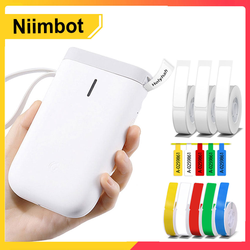 Niimbot D11 impressora térmica de etiquetas de bolso portátil sem fio bluetooth Caru Store