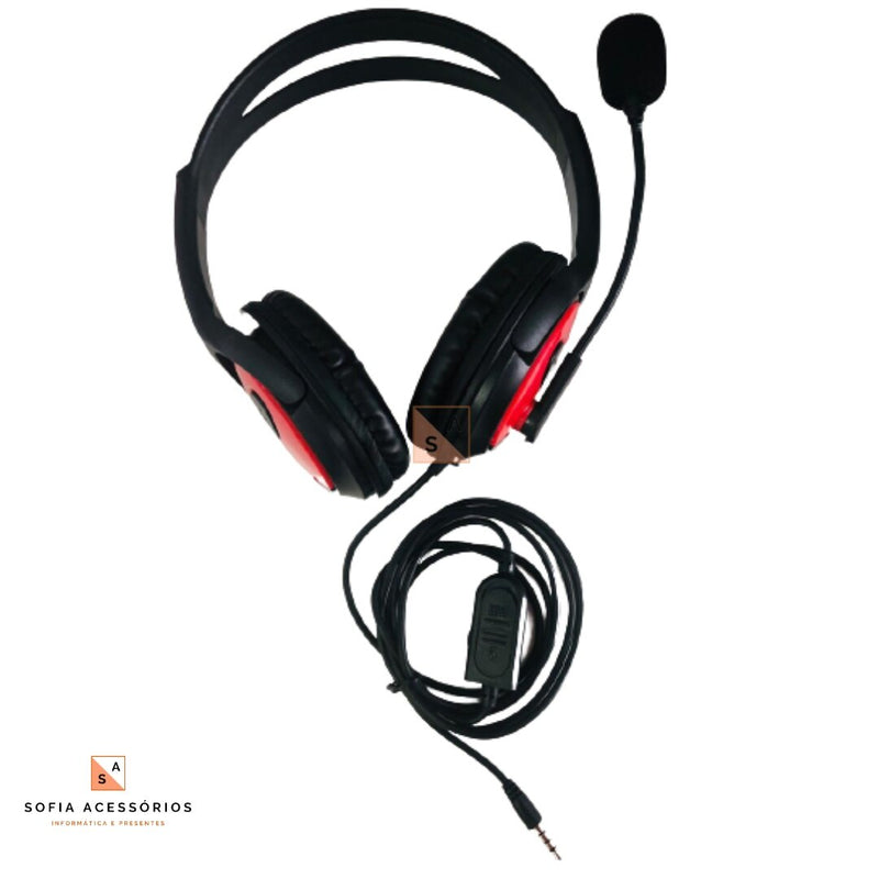 FONE HEADSET COM MICROFONE LEHMOX LEY-35 Caru Store