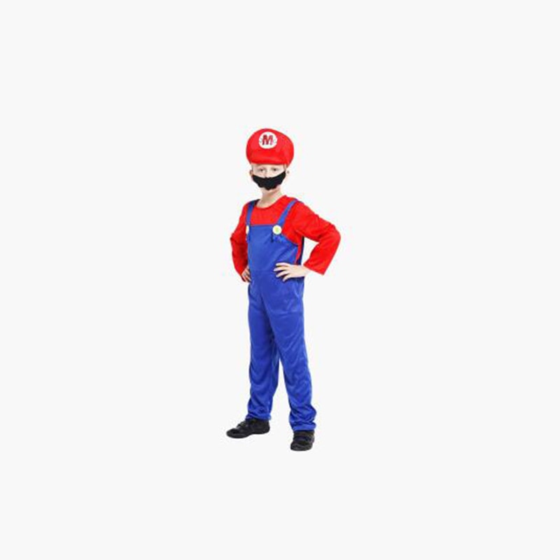 Fantasia Cosplay Mario: Super Mario Bros Medio - MKP - Toyshow