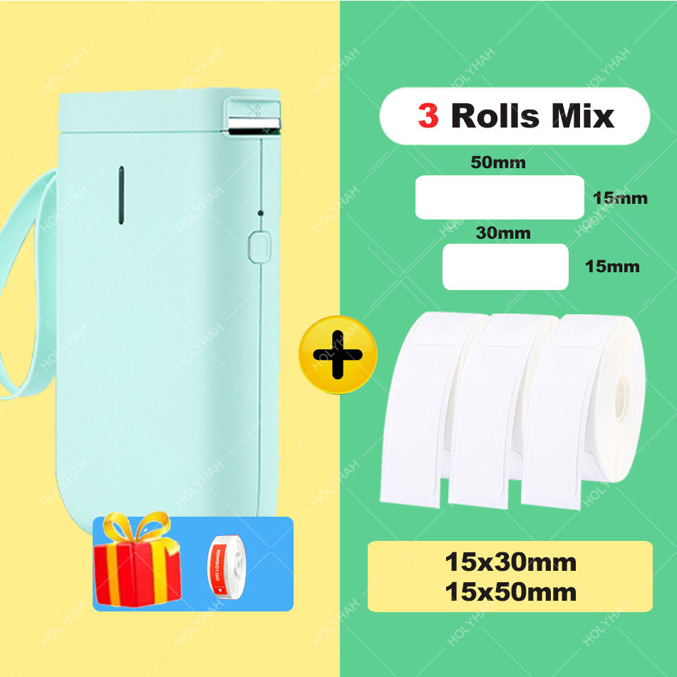 Niimbot D11 impressora térmica de etiquetas de bolso portátil sem fio bluetooth Caru Store