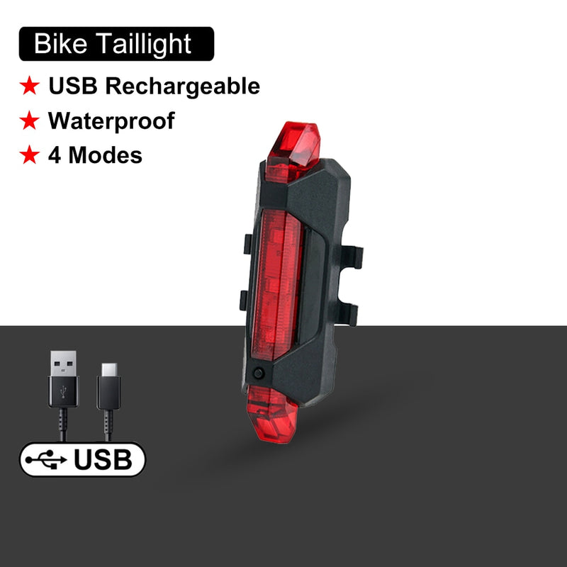AUBTEC Lanterna Traseira de Bicicleta à prova d'água Caru Store