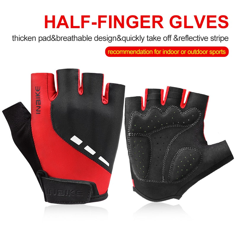 Luvas de gel para ciclismo - INBIKE Caru Store