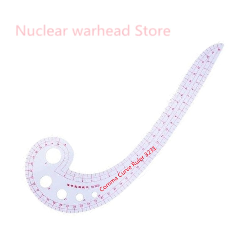 Kit régua para costura 9 peças Caru Store