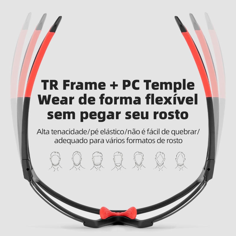 Óculos de ciclismo fotocromáticos ROCKBROS Caru Store