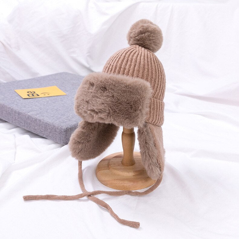 Gôrro Infantil com proteção para orelhas Caru Store