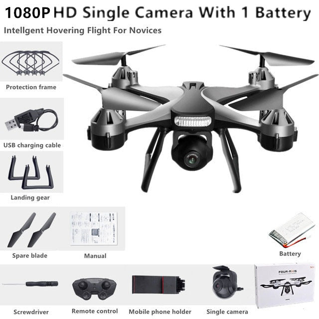 JC801  Drone Profissional HD UAV com Câmera Dupla Caru Store