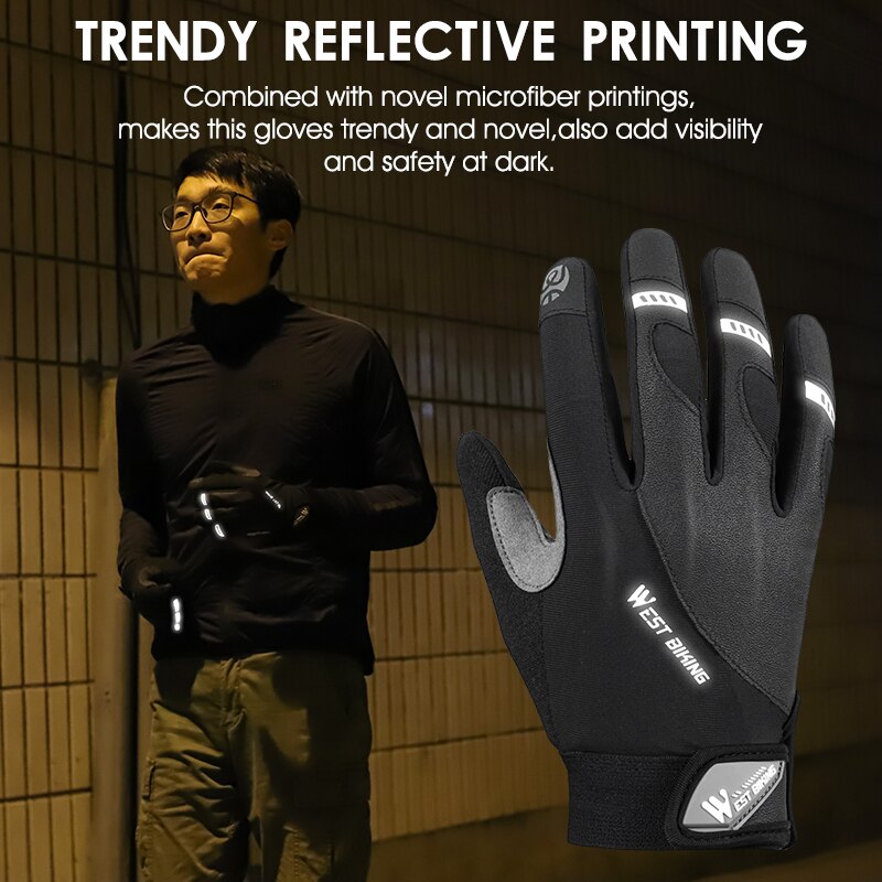 WEST BIKING Luvas Touch Screen Ciclismo Caru Store