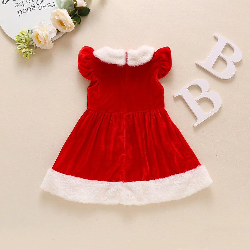 Vestido de Natal - 1 a 6 anos Caru Store