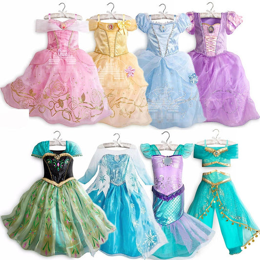 Fantasia Princesas Disney - 2 a 8 anos Caru Store