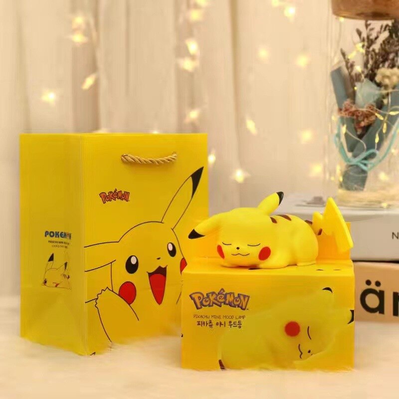 Pokemon Pikachu lâmpada noturna Caru Store