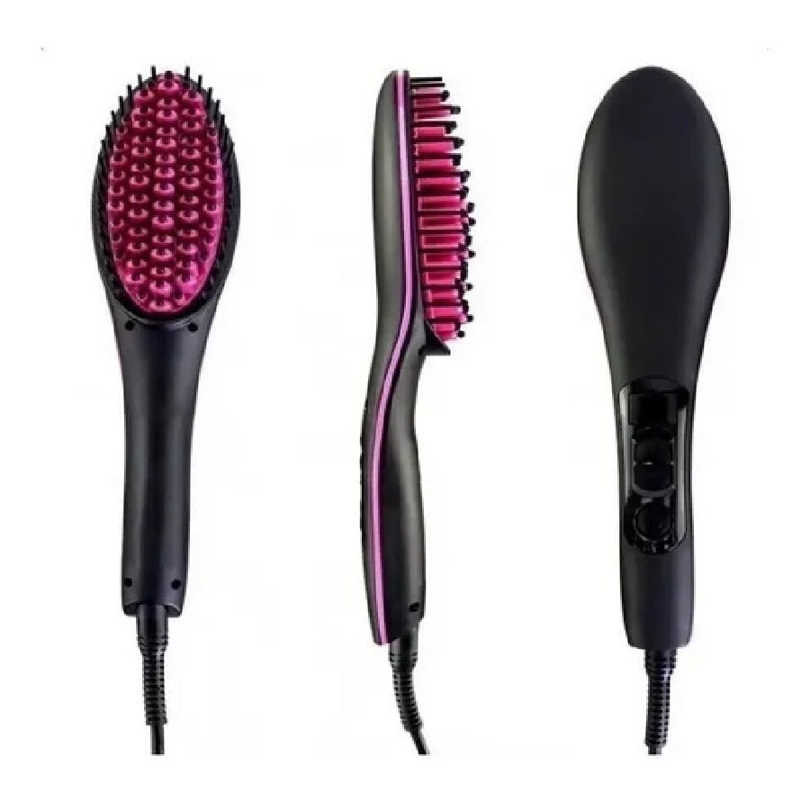 Escova alisadora elétrica Caru Store