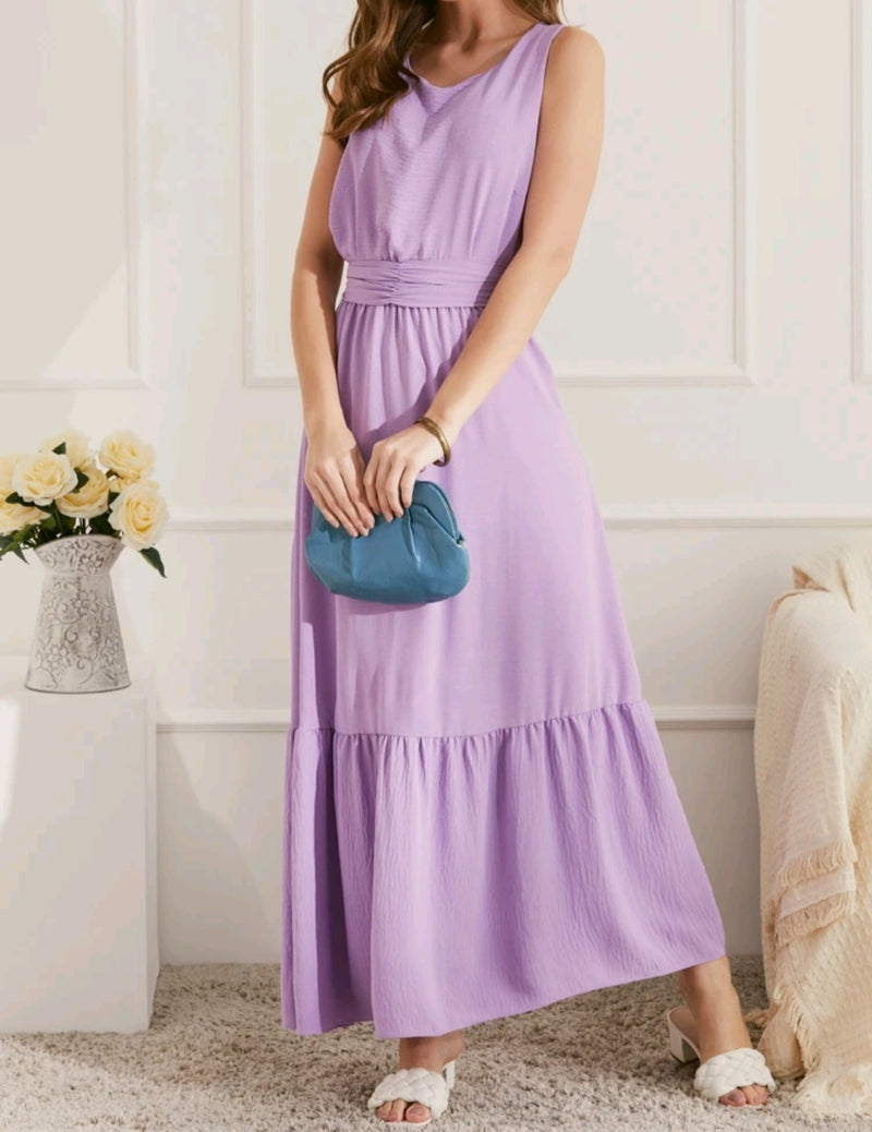 Vestido Longo Lavanda Caru Store