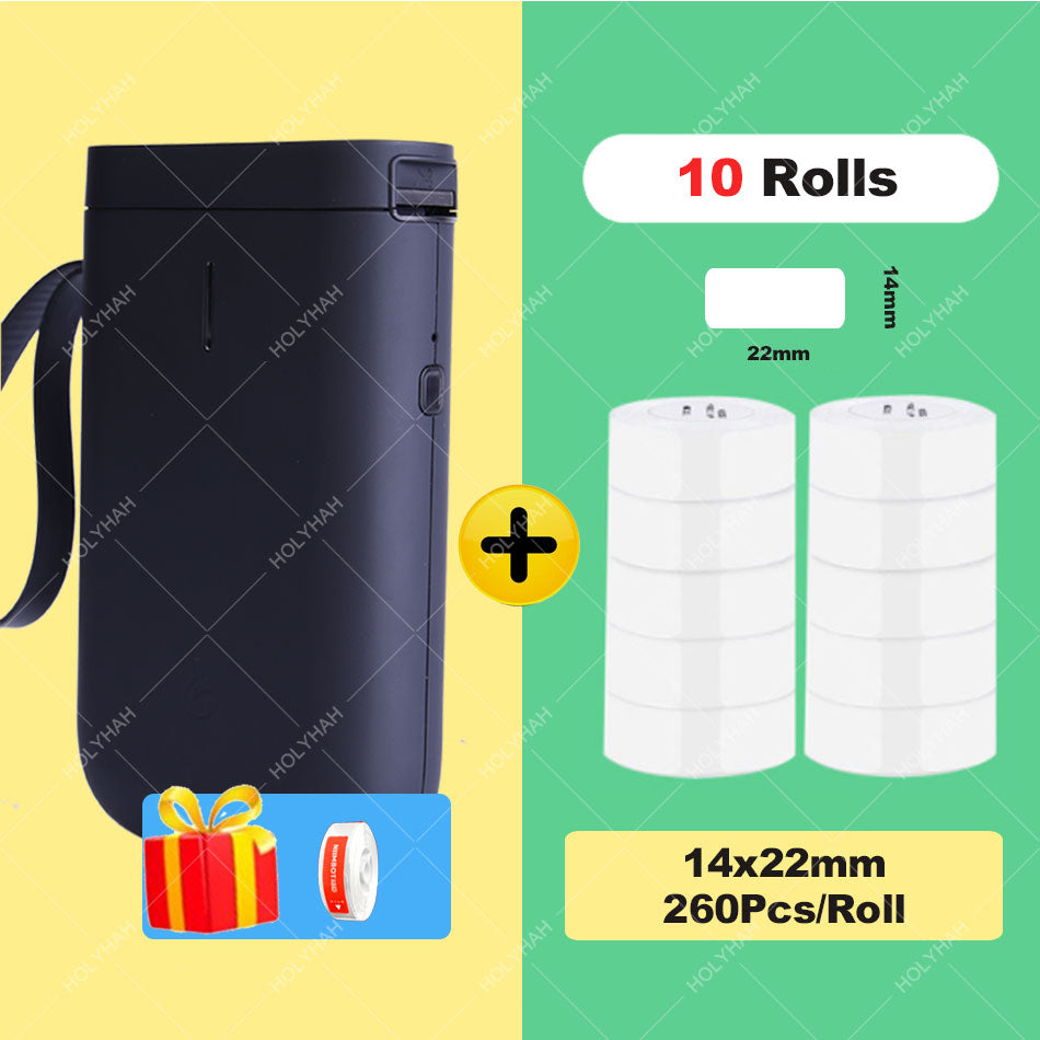 Niimbot D11 impressora térmica de etiquetas de bolso portátil sem fio bluetooth Caru Store