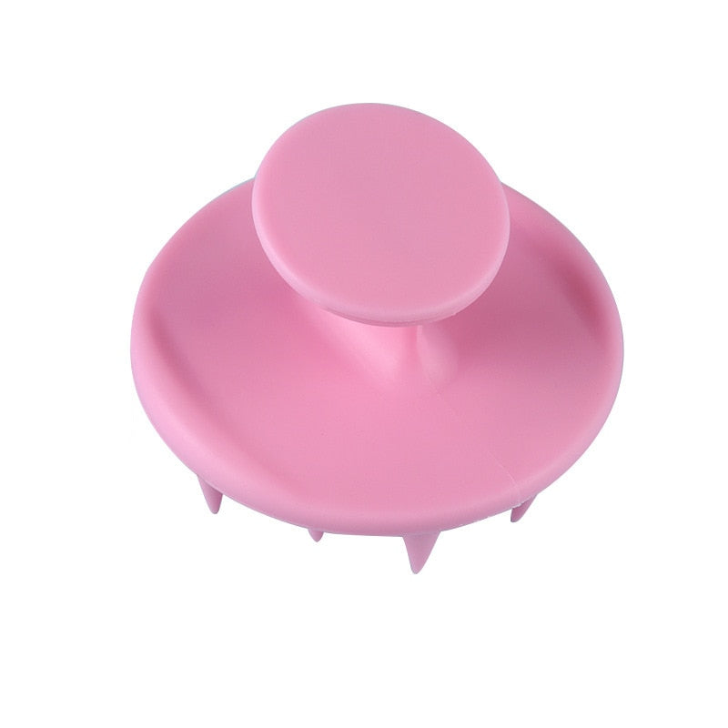 Escova de banho massagem couro cabeludo de silicone Caru Store