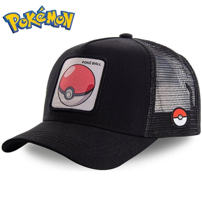 Boné Anime Pokemon Baseball Caru Store