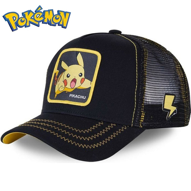 Boné Anime Pokemon Baseball Caru Store