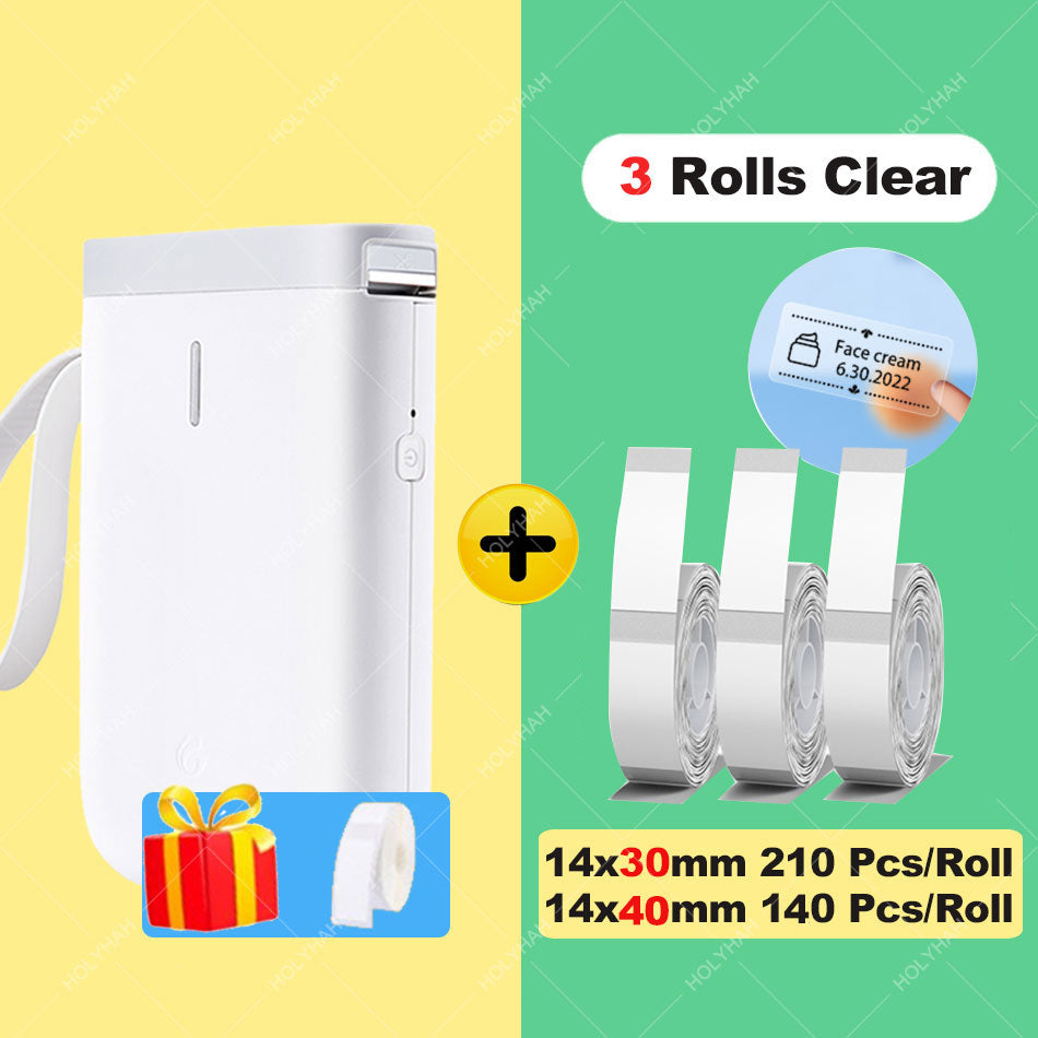 Niimbot D11 impressora térmica de etiquetas de bolso portátil sem fio bluetooth Caru Store