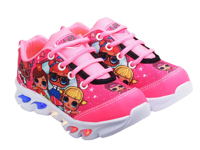 Tenis De Led Feminino Lol Infantil Lançamento Caru Store