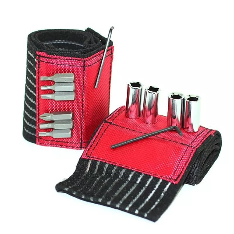 Pulseira Magnética ímã para pregos e parafusos - produto no Brasil - envio imediato Caru Store