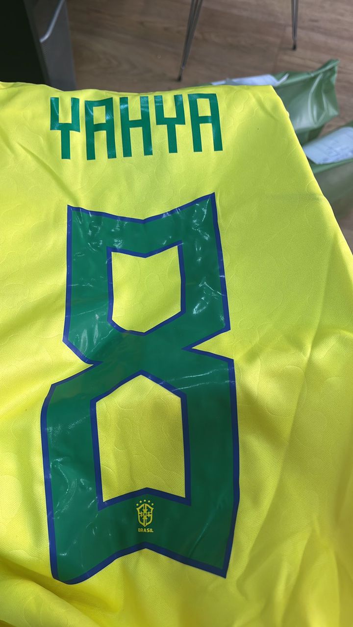 Camisa do Brasil - Amarela Torcedor Masculino - Copa 2022 Caru Store