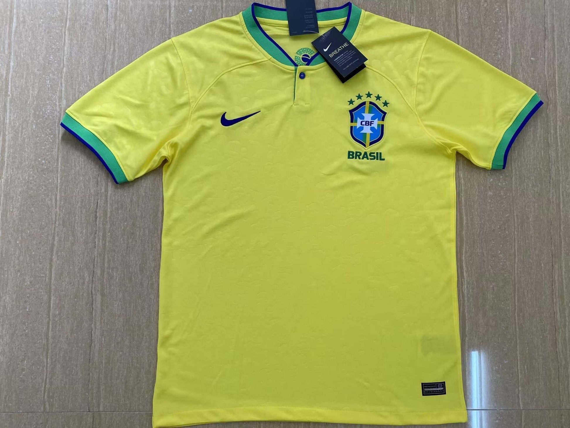 Camisa do Brasil - Amarela Torcedor Masculino - Copa 2022 Caru Store