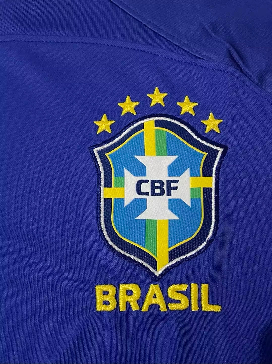 Camisa do Brasil Azul Torcedor Masculino - Copa 2022 Caru Store
