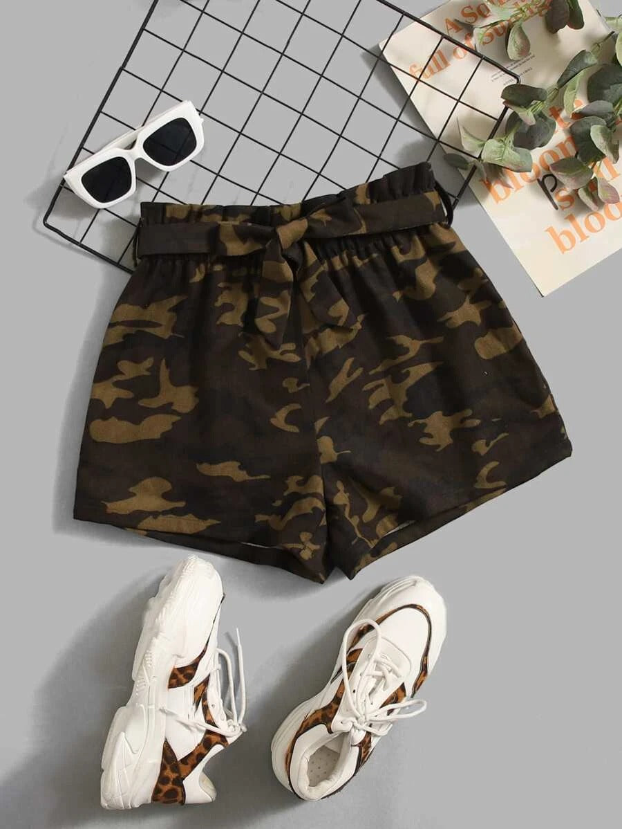 Short infantil Camuflagem *** pronta entrega *** Caru Store